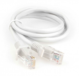Патч-корд Гарнизон CCA light UTP кат.5e, 1м, литой, многожильный (серый)