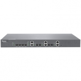 OLT BDCOM 3310 с 4 портами GEPON (SFP), 2 комбо-портами, 2хSFP, 2хRJ-45, 2 БП АC, FEC 