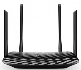 Беспроводной маршрутизатор TP-LINK Archer A6, AC1350, черный