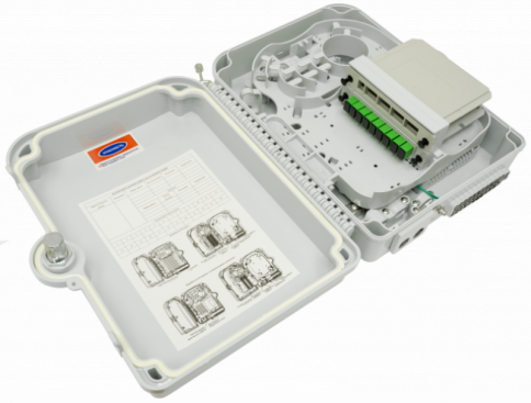 Коробка распределительная оптическая SNR-FTTH-FDB-24X фото 1