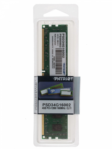 Оперативная память Patriot Signature [PSD34G16002] 4 ГБ фото 1