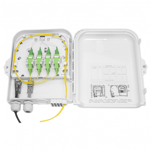 Коробка распределительная оптическая SNR-FTTH-FDB-08J фото 3