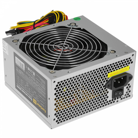 Блок питания EX244554RUS 450W UN450, ATX, 12cm fan, 24+4pin, 6pin PCI - E, 4 SATA, 1 FDD, 1 IDE фото 1