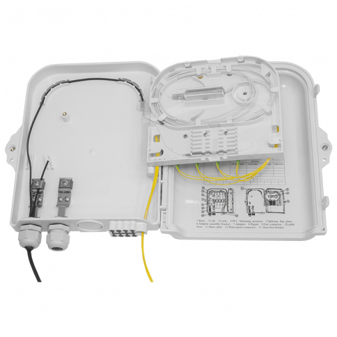 Коробка распределительная оптическая SNR-FTTH-FDB-08J фото 2